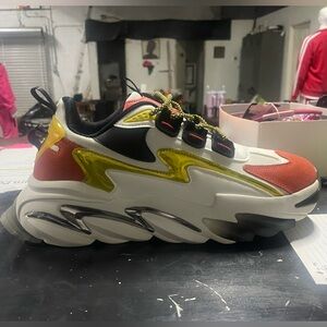 Men's Mazino Crinoid - White/Salmon/Yellow